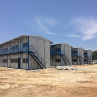 Düşük prefabrik fiyat emlak taşınabilir k-şekilli prefabrik çelik çerçeve K konut aktivite odası prefabrik K ev