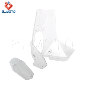Universelles Rally-Verkleidungs-Windschutzscheiben-Set Klare Polycarbonat-Scheinwerferabdeckung für 701 Baja <span class=keywords><strong>EXC</strong></span> FE Baja <span class=keywords><strong>690</strong></span> 790 890 Adventure Bike - Product Image 3