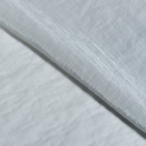 2025 tela satinada acetato nailon vestido abrigo ecológico transparente para niñas fluido y suave fino Primavera Verano Textiles para el hogar - Product Image 4