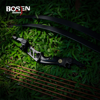 Améliorez votre arc de chasse traditionnel avec un arc recurve en carbone de 17 pouces et un riser en alliage d'aluminium ILF