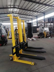 20241ton 2000kg手動リフトトラックマニュアル油圧スタッカートロリーハンドリフトマニュアルフォークリフト - Product Image 6