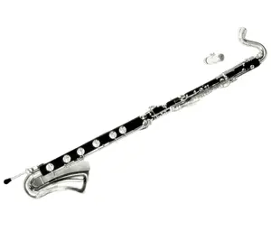 Clarinetto Professionale in Bakelite per Bassi a C, <span class=keywords><strong>Strumento</strong></span> <span class=keywords><strong>Musicale</strong></span> - Product Image 1