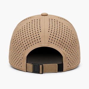 Wholesale Custom Logo Flat Embroidered 5 Panel Sports Caps Canvas Unisex Adjustable Outdoor <b>Waterproof</b> Performance <b>Hat</b> - Product Image 5