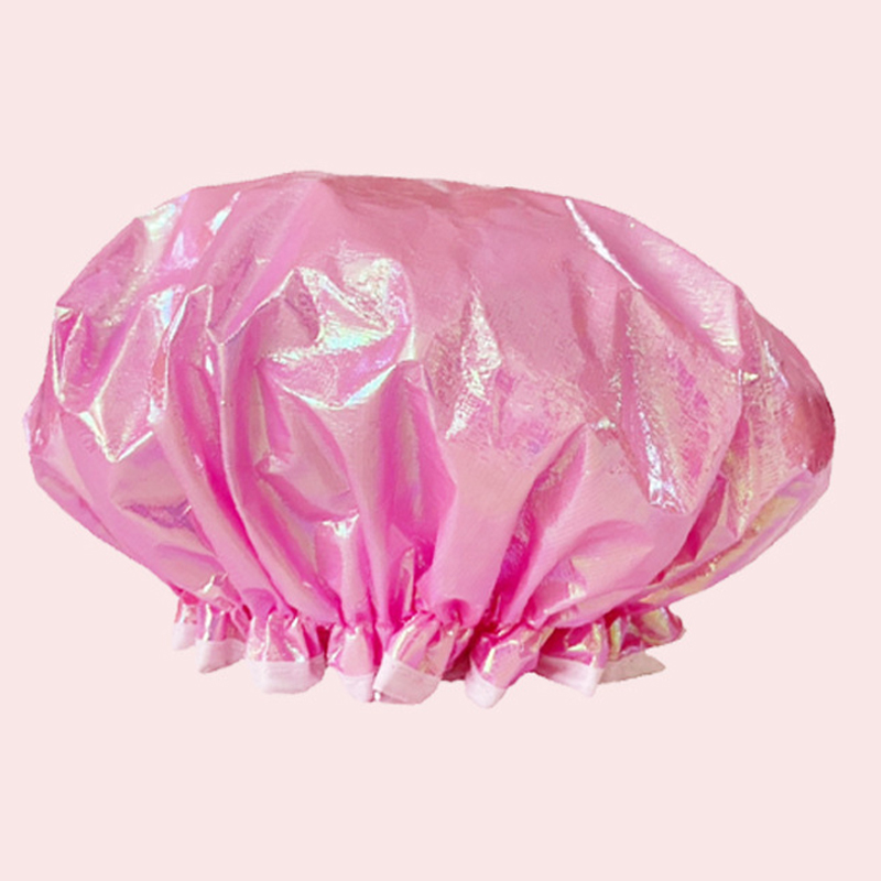 Лидер продаж, Высококачественная женская шапка для ванной Abeis, мультяшная Водонепроницаемая шапка для душа