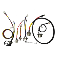Câble de connecteur circulaire étanche personnalisé VHR-3N 0510210800 à 3 broches, assemblage IP65, fil de réseau électronique en cuivre Cat5e