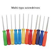 Jeu de mini tournevis multifonctions Torx + 2.0 Y2.0 Y2.5Y3.0 2.0 T5 T6H T8H T10H T15H T20H Pour console Xbox360 PS3 PS4 PS5 slim