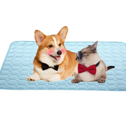 Tapis rafraîchissant pour animaux de compagnie, respirant, personnalisé, réutilisable, non toxique, imperméable, pliable, en gel, écologique, doux, durable, pour chat et chien