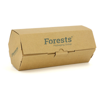 Caja de Embalaje Hexagonal de Cartón Kraft Marrón Redonda Personalizable con Logotipo a Bajo Precio