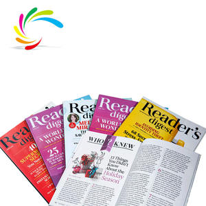 Pabrik Kedatangan Baru Grosir Amerika Terlaris Cetak Buku Ukuran A5 dengan Ilustrasi Pembaca Digest Majalah Dalam Persediaan - Product Image 4
