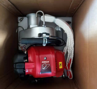 Treuil à manivelle léger de 9,5 kg, traction de 700 kg, moteur puissant, sans électricité, alimenté à l'essence