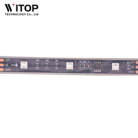 Bande LED WS2812B SK6812 5050RGB 30 LED/M adressable SPI avec télécommande IP20 5V