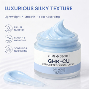 Crema Facial con Logotipo Personalizado, Halal, Hipoalergénica, con GHK-cu, Humectante Diaria, Nutritiva, Ilumina el Tono <span class=keywords><strong>de</strong></span> Piel, Reduce las Líneas Finas, <span class=keywords><strong>para</strong></span> Cuello y Rostro - Product Image 4