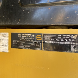 รถขุดตีนตะขาบ CAT336GC ยี่ห้อแคตเตอร์พิลลาร์ มือสอง กำลังแรง เหมาะสำหรับงานเหมือง โครงสร้างพื้นฐาน งานก่อสร้าง  พร้อมมอเตอร์ไฮดรอลิก ปั๊ม และเกียร์ - Product Image 5