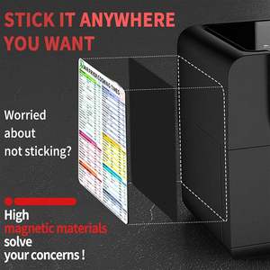 Air Fryer Quick Reference Guide Magnetic Time Pressure Cooking Time Chart Cheat <b>Sheet</b> <b>Magnet</b> Sticker - Product Image 4