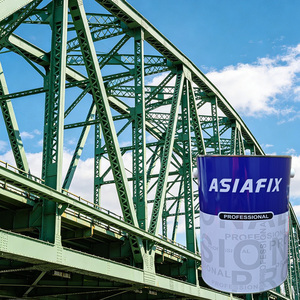 Vernice Protettiva Industriale Antiruggine <span class=keywords><strong>per</strong></span> Metallo a Base di Resina Epossidica e Catrame, Resistente alle Intemperie - Product Image 1