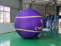 Ballon de basket gonflable géant avec logo personnalisé en PVC, ballon sportif gonflable pour la publicité et la décoration d'événements