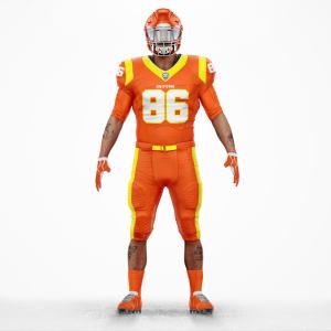 Uniformes du football américain de sublimation, maillots faits sur commande du football américain - Product Image 3