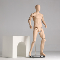 Mannequin flexible multifonctionnel avec articulations mobiles, bras et jambes articulés, pour la course à pied, le sport, femme et homme