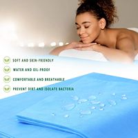 Rouleau de draps de lit imperméables pour hôpital, non tissés, jetables, en papier pour examen