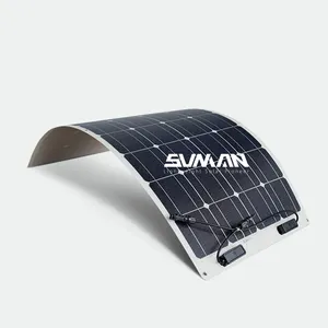 المحمولة 200W لوحة شمسية قابلة للطي SunPower أحادي البلورية الشمسية شاحن بطارية للتخييم محطة توليد الكهرباء