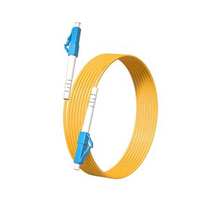 Cordon de raccordement <span class=keywords><strong>fibre</strong></span> <span class=keywords><strong>optique</strong></span> duplex LC à LC OM2 Multimode 50 125 2.0mm <span class=keywords><strong>Orange</strong></span> LSZH Câble 3M Connecteur de haute qualité - Product Image 3