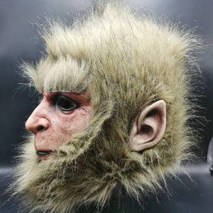 Máscara de Látex de Sun Wukong, Material de Emulsión, Unisex, para Cosplay de Fantasía y Ciencia Ficción, Accesorio para Fiestas, Disfraces, Actuaciones y Baile - Product Image 3