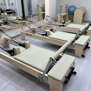 Reformer Pilates en érable personnalisé de haute qualité, durable et portable pour l'exercice physique des personnes en surpoids, studios de Pilates - Product Image 1
