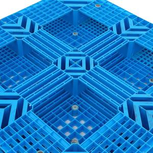 Plateau de support en acier industriel d'entrepôt recyclable Simple <span class=keywords><strong>double</strong></span> face empilant la palette en plastique résistante européenne - Product Image 5