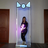 Bar Gogo Sexy humide interactif scène lumières discothèque pôle danse roue de prière pratique spirituelle Cage lampe noeud papillon