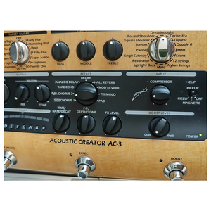 Pedal <span class=keywords><strong>de</strong></span> Multiefectos para Guitarra Jelo <span class=keywords><strong>de</strong></span> <span class=keywords><strong>Segunda</strong></span> <span class=keywords><strong>Mano</strong></span>, 90% Nuevo, Zoom AC-3, Alimentado por Batería, Requiere 4 Pilas AA, Accesorios Musicales Analógicos - Product Image 5