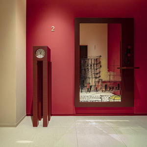 Chic Boutique Hotel <b>Stool</b> Frame Metal Wood Sturdy Construction Modern Design Boutique Hotel International Expert Services - Product Image 2