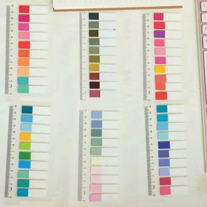 Set de 1200 Notas Adhesivas para Mascotas, 6 Estilos, Semitransparentes, Estilo Europeo Vintage, Marcadores de Mensajes para Estudiantes - Product Image 4