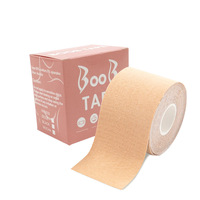 Fabrication personnalisée de ruban adhésif marron pour soutien-gorge Lifting des seins couvre-mamelons respirants Pétales instantanés intimes push-up
