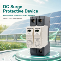 Parafoudre DC pour systèmes photovoltaïques, protection contre les surtensions 2P 3P 20KA 40KA DC500V 1000V, avec certification CE TUV