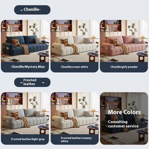 Wood Palace Craftsman <span class=keywords><strong>Puff</strong></span> sofá <span class=keywords><strong>cama</strong></span> Chenille dormitorio sala de estar 2025 nuevo juego de doble uso integrado plegable <span class=keywords><strong>cama</strong></span> de esponja - Product Image 4