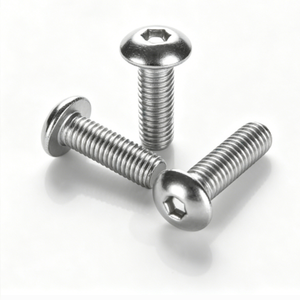 Bullone a Testa Tonda in Acciaio Inox CLASSE 4 Zincato M7 <span class=keywords><strong>M8</strong></span> M9 M14 M15 <span class=keywords><strong>Dimensioni</strong></span> Standard Bullone per Ruote con Dado - Product Image 6
