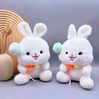 Produsen Langsung Boneka Plush Berkualitas Tinggi 8 Inci, Hewan Boneka Lucu untuk Hadiah Promosi Mesin Cakar Mainan Taman Hiburan
