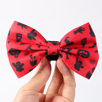 Großhandels preis Multi Design Luxus Polyester Hunde zubehör Weihnachts baum Rote Katze Hund Fliege