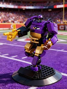 Bloques de Construcción de Robot Gigante <span class=keywords><strong>Guerrero</strong></span> de Fútbol, Juguete de Construcción de Modelo ABS, Figura de Robot Deportivo Personalizado, Decoración de Campo, Set de Regalo - Product Image 5