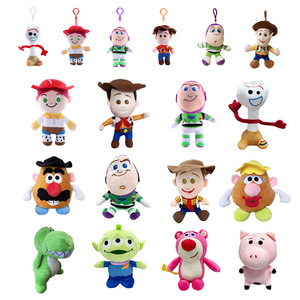 Porte-clés en peluche - Chef Spaceman Fork de la série animée, en polyester, rembourré de coton, breloque de sac à dos assortie, en stock - Product Image 1