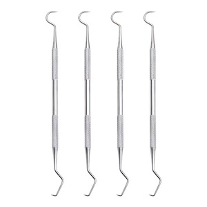 Dental <b>tools</b>, home dental mirrors, cleaning <b>tools</b>, tartar removal endoscopes, stainless steel double-headed probes. - Product Image 1