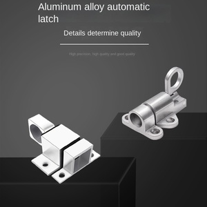 Pestillo de resorte automático, Perno de ventana de puerta de aleación de aluminio sólido, cierre automático abatible, pestillo de ventana de avión, cierres y cierres de puerta - Product Image 3