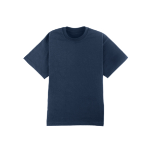 Oltex Trading Espagne Fabricants de vêtements 240 Grammes Coton Col Rond Bleu Denim Foncé Sintra Jersey Simple - Product Image 1