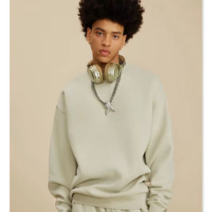 Sweat-shirt à capuche 3D personnalisé avec logo en relief, en molleton épais 400g, coupe oversize unisexe, design boutonné printemps avec broderie personnalisée - Product Image 1