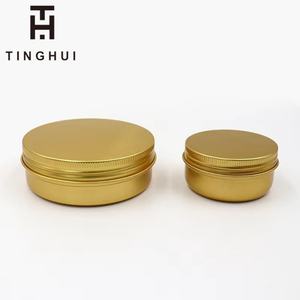 Conteneur et emballage personnalisés en or rose de 5 ml à 250 ml, boîte en métal, boîte en étain, pot cosmétique en aluminium avec couvercle à vis - Product Image 4