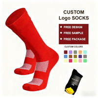 Chaussettes De Sport Basketball Professionnel Épaissie Elite High Tube Chaussettes Coton Respirant Terry Hommes Chaussettes De Sport