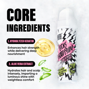Espuma trenzada, Mousse para el cabello de fijación fuerte, Etiqueta Privada, Control de bordes, Mousse hidratante para el cabello, espuma para peinar trenzas - Product Image 4