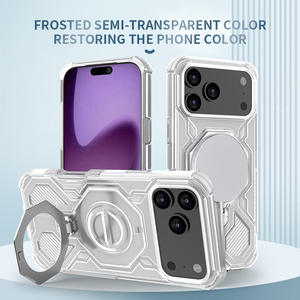 Coque de téléphone compatible avec iPhone 17 avec support magnétique, protection intégrale anti-chute et protection anti-choc. - Product Image 2