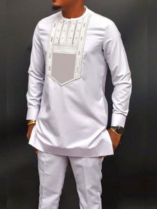 <span class=keywords><strong>Traje</strong></span> de Manga Larga de Moda Masculina Africana para Comercio Exterior Transfronterizo, Estilo Europeo y Americano, para Plataformas Independientes de AliExpress - Product Image 6