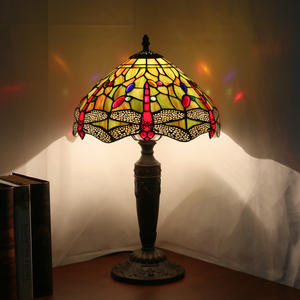 Lámparas de Mesa de Estilo Retro Europeo para Dormitorio, Suministro Directo de Fábrica, Diseño Creativo de Libélula para Sala de Estar, Estudio, Barra de Bar - Product Image 3